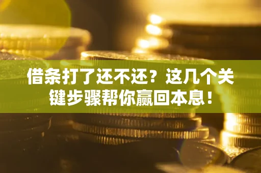 北京借条打了还不还？这几个关键步骤帮你赢回本息！