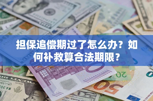 北京担保追偿期过了怎么办？如何补救算合法期限？