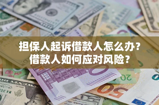 北京担保人起诉借款人怎么办？借款人如何应对风险？