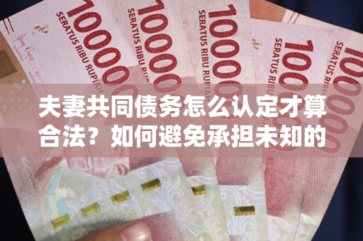 北京夫妻共同债务怎么认定才算合法？如何避免承担未知的债务风险？